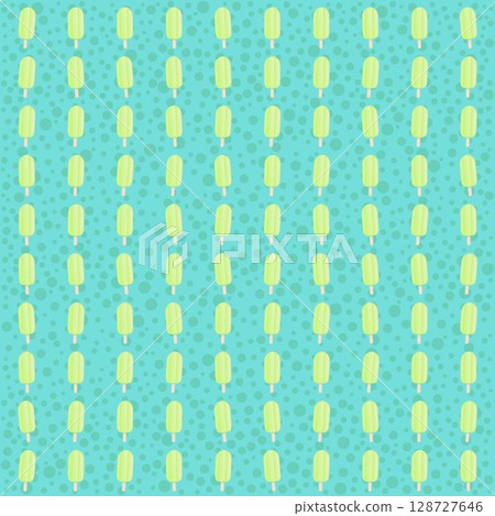 Ice candy wallpaper illustration Ice candy wallpaper illustration 128727646