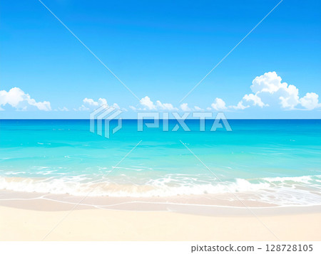 夏天的海 128728105
