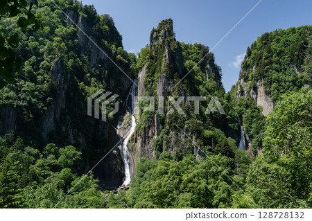 Beautiful fresh greenery at Ginga Falls 128728132