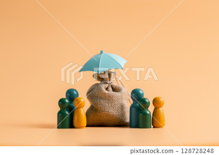 Insurance background money coin concept business protection finance sale financial investment buy automobile purchase loan deal agent rent rental premium assurance save banking tax return calculation 128728248