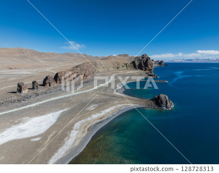 Beautiful lake landscape in Tibet,China Beautiful lake landscape in Tibet,China 128728313
