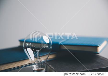 Concept education is business idea scholarship blur background essential globalization, saving students capital monthly learn and study in universities and advisor save involves books financial banner 128728505