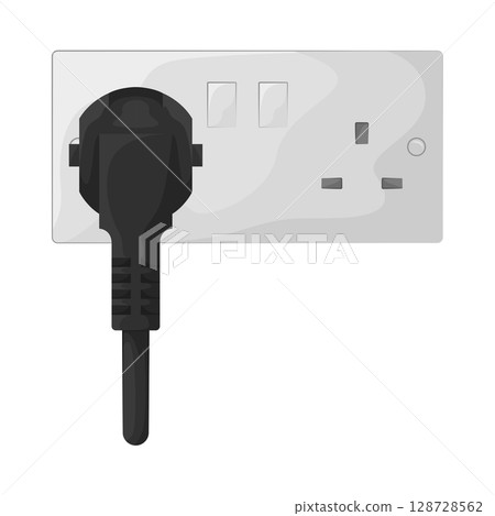 Illustration of Plug In Illustration of Plug In 128728562