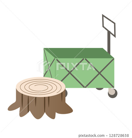 攜帶車子和樹樁套裝 | 非常適合戶外活動 攜帶車子和樹樁套裝 | 非常適合戶外活動 128728638