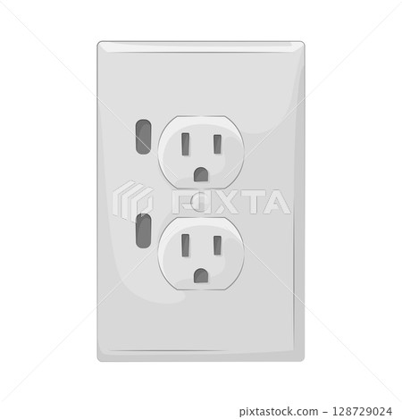 Illustration of Socket Illustration of Socket 128729024