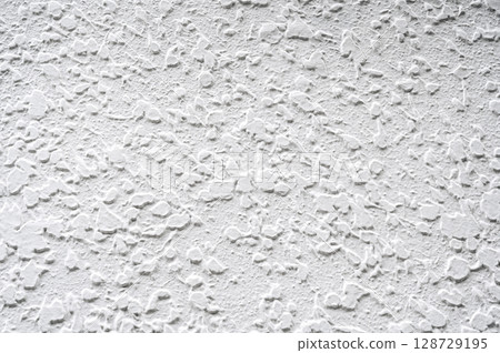background with texture of white textured plaster. Abstract decorative light pattern background with texture of white textured plaster. Abstract decorative light pattern 128729195