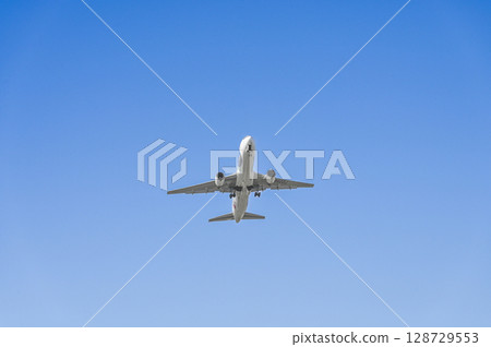 飛機起飛 飛機起飛 128729553