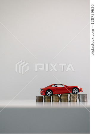 Business concept growth involves strategic financial management money loan investment bank real estate economic development encourage save buy home car education income stack investment economy return 128729636