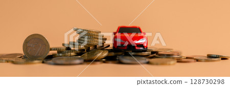 Business car concept growth involves strategic financial management money loan investment bank real estate economic development encourage accountancy save coin buy stack investment economy return Business car concept growth involves strategic financial management money loan investment bank real estate economic development encourage accountancy save coin buy stack investment economy return 128730298