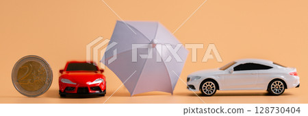 Concept business vehicle finance protection office plan investment buy sell coin car ensuring idea financial security. automobile agent tax protect purchase insurance and secure favorable loan deal 128730404