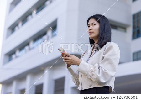 Future remote work combines technology smart phone connection online white digital business woman enable e-learning productivity while travel blend comfort modern devices serenity computer equipment Future remote work combines technology smart phone connection online white digital business woman enable e-learning productivity while travel blend comfort modern devices serenity computer equipment 128730501