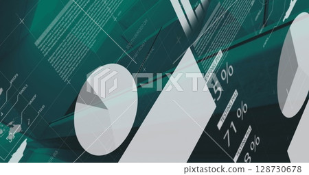 Image of text with globe and network of connections Image of text with globe and network of connections 128730678