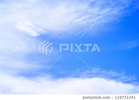藍色的天空和雲圖像 128731241
