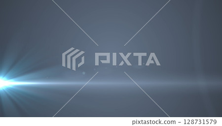 Digital image of blue spot of light against grey background Digital image of blue spot of light against grey background 128731579