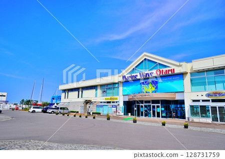 小樽港碼頭風景 128731759