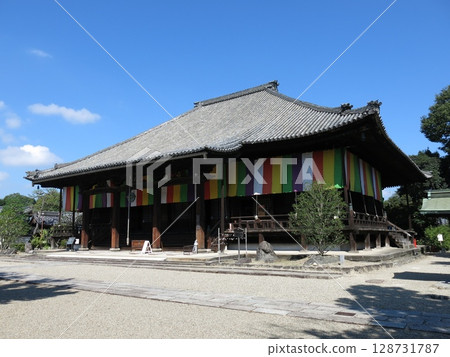 Saidaiji Temple (Main Hall) in Nara City Saidaiji Temple (Main Hall) in Nara City 128731787
