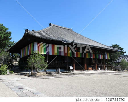Saidaiji Temple (Main Hall) in Nara City Saidaiji Temple (Main Hall) in Nara City 128731792