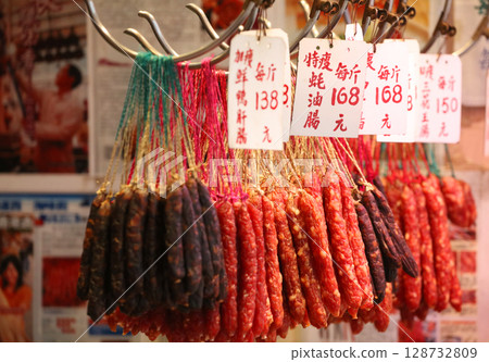 在香港德助堂出售的中式香腸 128732809