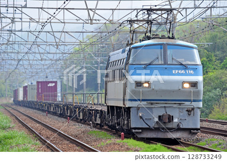 Tokaido Main Line Ninomiya-Kozu JR Freight EF66-116 (Suita) Tokaido Main Line Ninomiya-Kozu JR Freight EF66-116 (Suita) 128733249