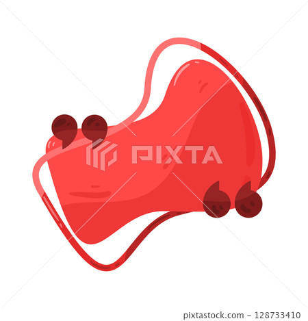 illustration of quote box 128733410