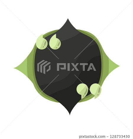 illustration of quote box 128733430