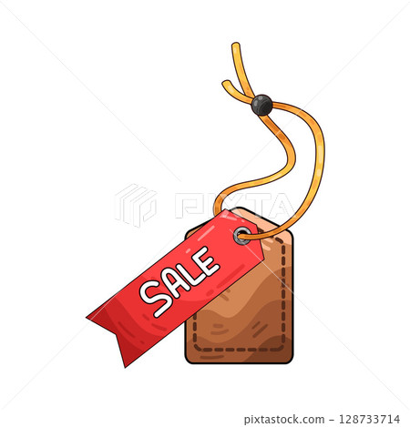illustration of sale tag illustration of sale tag 128733714