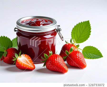 草莓醬 128733872