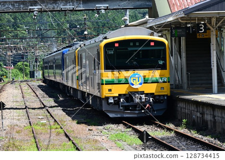 New event train, SL/GV Gunma Yokokawa, Shinetsu Line Yokokawa Station New event train, SL/GV Gunma Yokokawa, Shinetsu Line Yokokawa Station 128734415