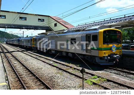 新活動列車，SL/GV群馬橫川，信越線橫川站 128734481