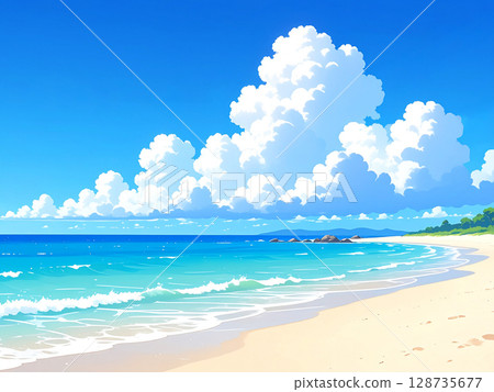 Summer Sea 128735677