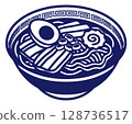 Ramen Blue 128736517