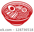 Ramen Red 128736518
