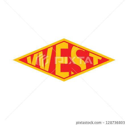 West logo icon vector design West logo icon vector design 128736803