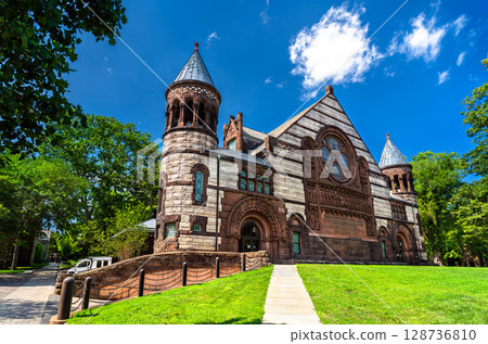 Alexander Hall at Princeton University in New Jersey, United States 128736810