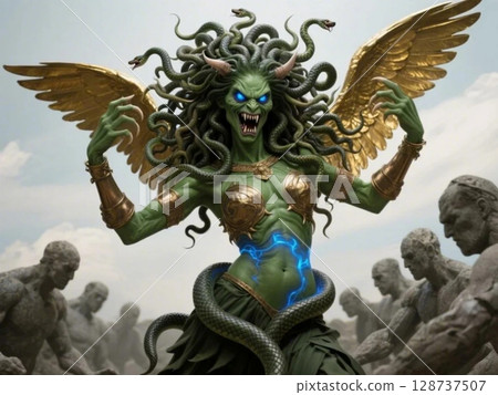 Medusa the Raging Monster 128737507