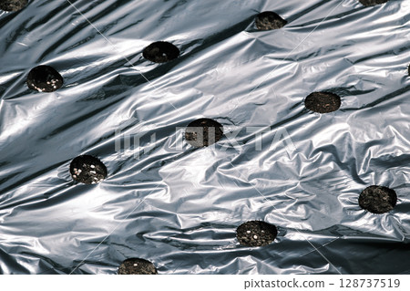 Black vinyl for use in fields 128737519