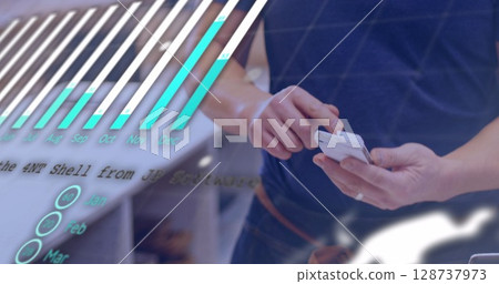 Image of scope scanning over people turbine 128737973