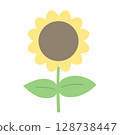 向日葵的插圖 128738447