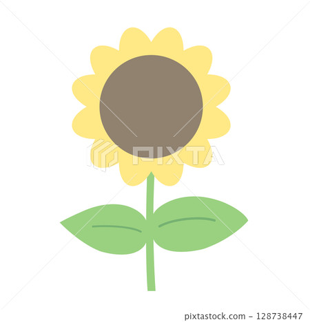 Sunflower illustration Sunflower illustration 128738447