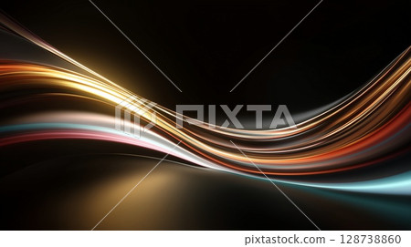 Abstract wave background image 128738860