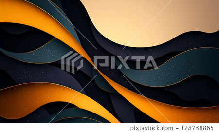 Abstract wave background image 128738865