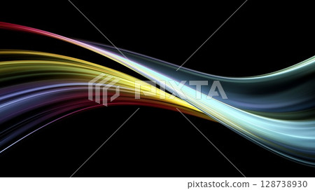 Abstract wave background image 128738930