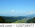 Kumamoto Airport runway seen from the east 128738977