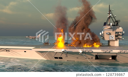 Aircraft carrier 128739867