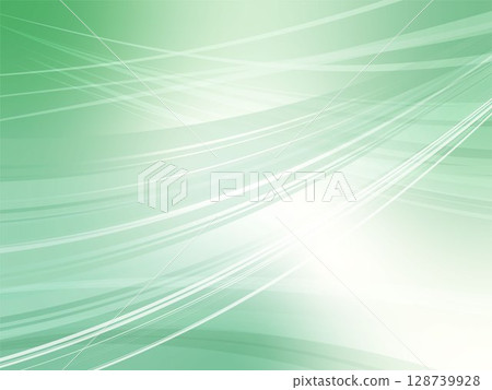 具有美麗翠綠色波浪圖案的抽象的背景材料 128739928