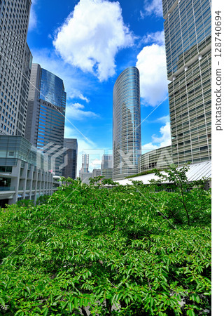 東京:品川城際,品川站周圍的商業區 東京:品川城際,品川站周圍的商業區 128740694