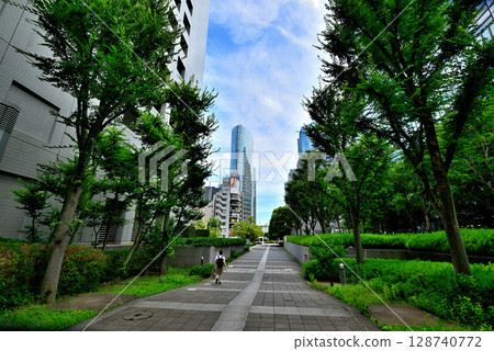 東京：品川城際，品川站周圍的商業區 128740772