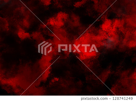 鮮紅色的令人毛骨悚然和可怕的背景圖像 128741249