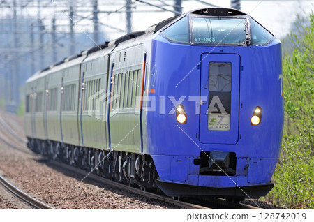 Chitose Line Shimamatsu-Kitahiroshima JR Hokkaido Kiha 261 Series 1000 ST-1203 formation Super Tokachi 128742019