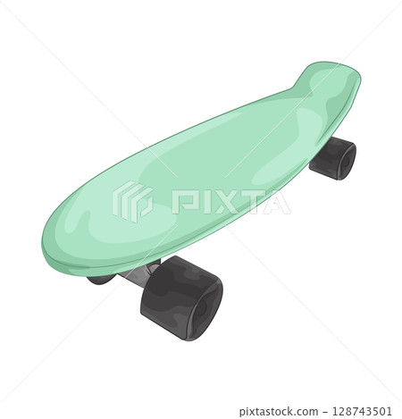 Illustration of Skateboard  128743501